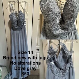 Dove Gray Dress